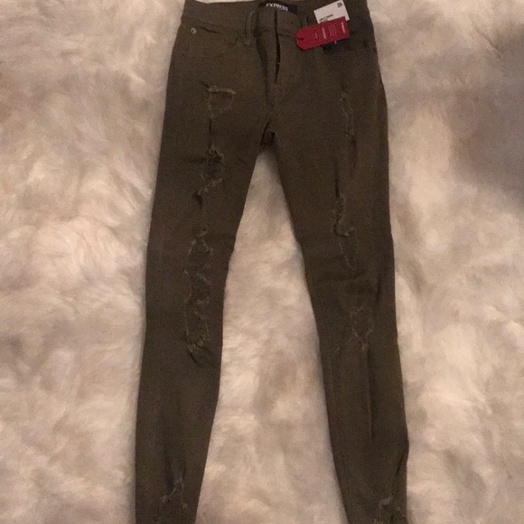 🎁NWT EXPRESS STRETCH ANKLE JEAN - Picture 5 of 8